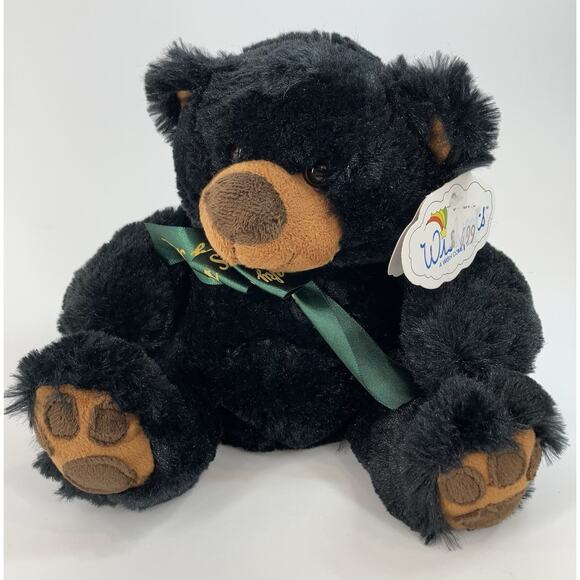 Wishpets Great Smoky Mountains Plush Bear Benjamin NWT - Picture 1 of 9